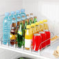 Drink Organizer for Fridge，Automatic Drink Dispenser for Fridge, 12-20oz Soda Can Dispenser for Refrigerator, Soda Can Organizer for Pantry Holds up to 25 Cans, 5 Row