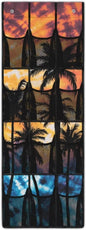 Tropical Tree Over the Door Shoe Organizer,Shoe Organizer Door Hanger,Space Saver Shoes Hanger Storage Organizer Bag