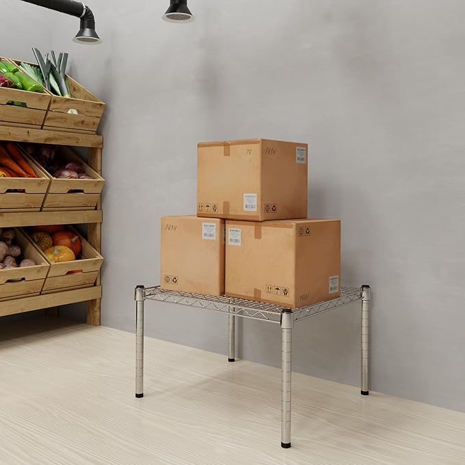 21" Deep x 24" Wide x 14" Height Wire Shelving Kit | 1-Tier | NSF Commercial Storage Rack Unit