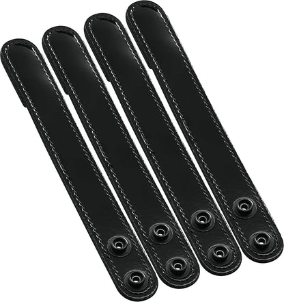 Perfect Fit Shield Wallets Duty Belt Keeper with Double Snap Closure (Pack of 4)