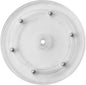 6" Clear Acrylic Lazy Susan Turntable 1 Pack - Small Ball Bearing Rotating Tray Cake Turntable for Decorating Lazy Susan Round Spinning Base for Crafts Cabinet Spice Rack