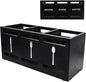 Black Party Fork Knife Spoon Organizer Caddy for Party Dining Room