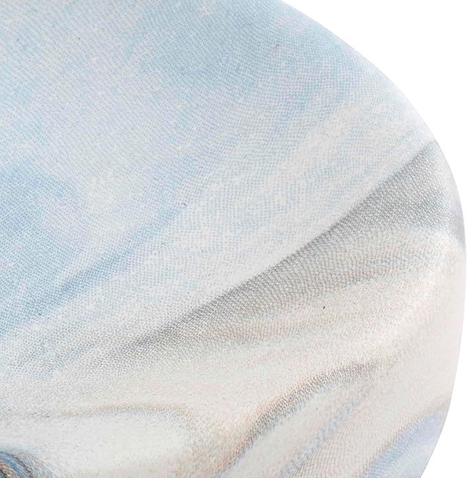 Avanti Linens - Vanity Tray, Resin Countertop Accessories, Guest Bathroom Essentials (Waves Collection, Blue)
