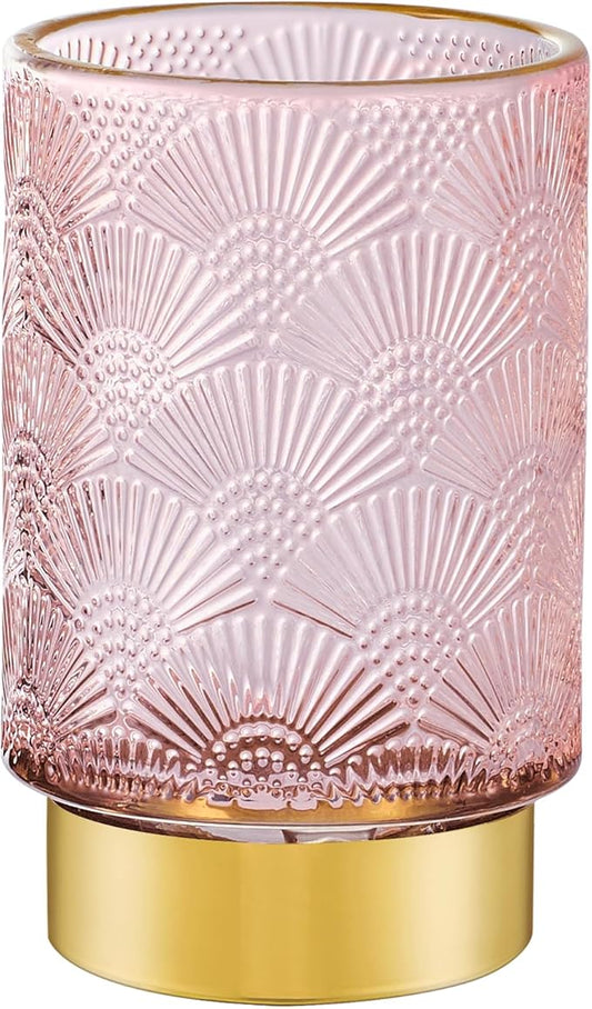Makeup Brush Holder Organizer,Toothbrush Holders,Desk Pen Pencil Holder,Multifunctional Vintage Glass Brush Cup（A41-10-US）