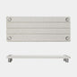 Razborci 2 Pack Fast Drying Water Absorbing Diatomite Stone Mat Tray for Kitchen & Bathroom Counter - Instant Dry Sink Caddy Organizer - Vanity Holder for Soap and Sponge – Beige Gray 10" x 4"