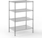 24" Deep x 36" Wide x 54" Height Wire Shelving Kit | 4-Tier | NSF Commercial Storage Rack Unit