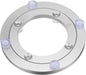 uxcell Lazy Susan Turntable Bearing, 5 Inch Rotating Bearing Turntable Base for Kitchen Dining Table, Silver Tone