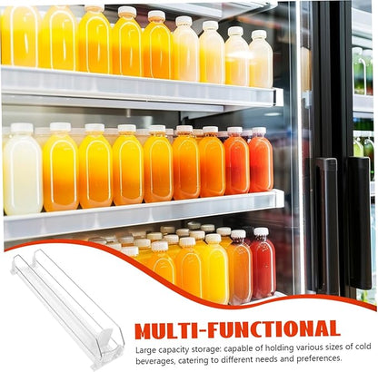 Modern Beverage Storage Box Fridge Drink Organizer Soda Can Dispenser Pusher Glide Touchless for Refrigerator Supermarket Display