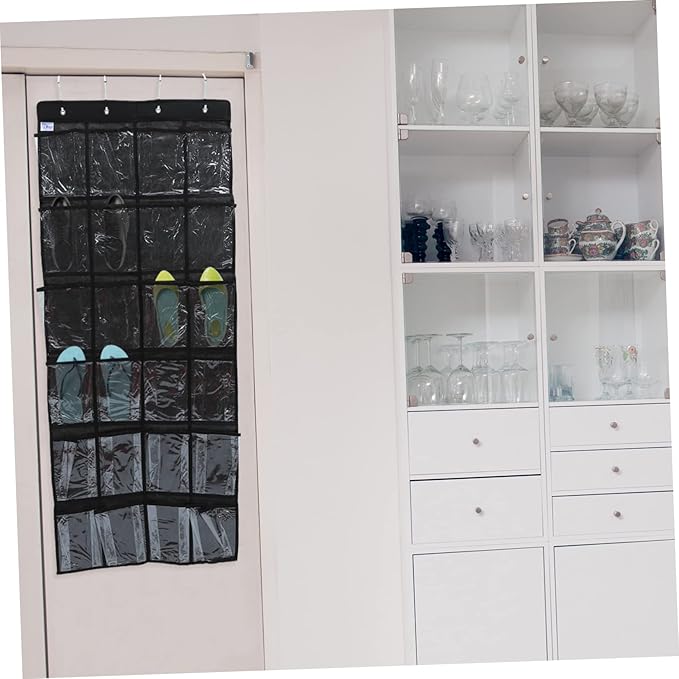 BESPORTBLE 1pc Hanging Storage Bag Shoe Organizer Non-woven Travel Organizer Bag Wall Mountable