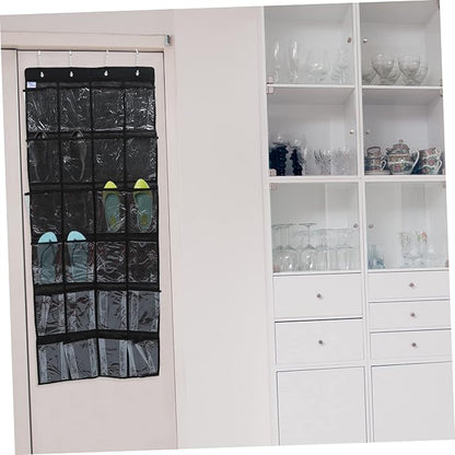 BESPORTBLE 1pc Hanging Storage Bag Shoe Organizer Non-woven Travel Organizer Bag Wall Mountable