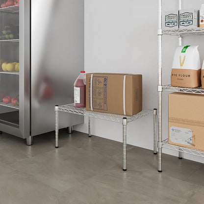 18" Deep x 30" Wide x 14" Height Wire Shelving Kit | 1-Tier | NSF Commercial Storage Rack Unit