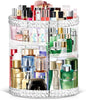 TiKenSo 360 Rotating Makeup Organizer, Cosmetics Organizer Makeup Spinning Organizer Clear 6 Adjustable Layers Large Capacity Acrylic Skincare Organizers for Bathroom or Bedroom Dresser