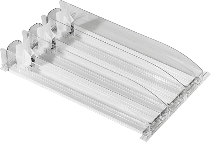 Trademark Innovations Canned Drink Dispenser for Fridge, Soda Can Organizer, Drink Storage for Refrigerator