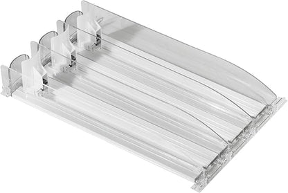 Trademark Innovations Canned Drink Dispenser for Fridge, Soda Can Organizer, Drink Storage for Refrigerator