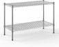18" Deep x 42" Wide x 27" Height Wire Shelving Kit | 2-Tier | NSF Commercial Storage Rack Unit