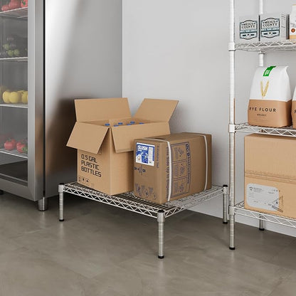 24" Deep x 30" Wide x 8" Height Wire Shelving Kit | 1-Tier | NSF Commercial Storage Rack Unit