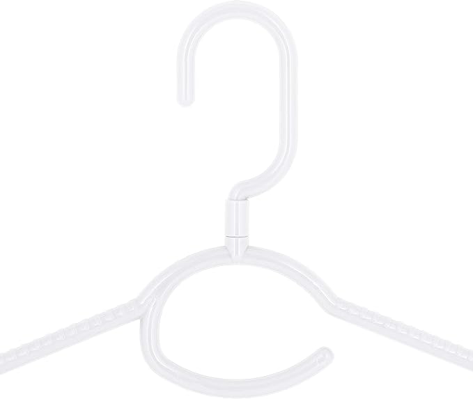 Laundry 360 Swivel Neck Hanger 5 Pack in White