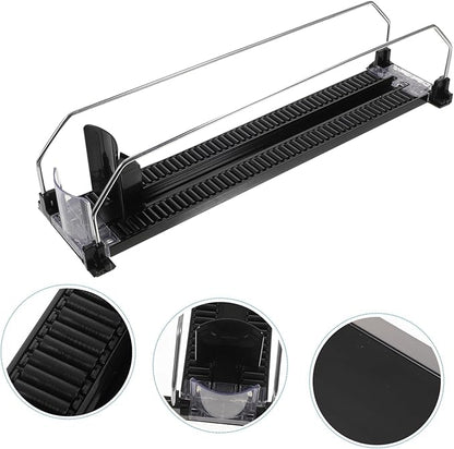 COLLBATH Drink Replenishment Pusher Automatic Drink Rack Pusher Can Organizer Easy Use Display Stand