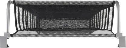 12 Tier Over-The-Door Shoe Organizer Rack - Holds 36 Pairs, Space-Saving Metal Storage for Closet, Bedroom - Durable Gray Shoe Shelf for Men & Women