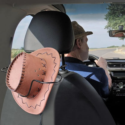 Cowboy Hat Holder, Car Hat Holder, Cowboy Hat Holder Rack for Truck SUV Car, Black