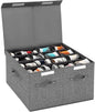 for Shoe Storage Organizer for Closet Fits 16 Pairs, Large Shoe Storage Box Bins