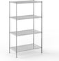 24" Deep x 42" Wide x 74" Height Wire Shelving Kit | 4-Tier | NSF Commercial Storage Rack Unit