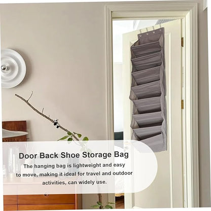 VICASKY Hanging Shoe Storage Organizer Bag Multi Functional Wall Pocket for Door Lightweight Stylish and Practical Design for Home Bathroom and Closet