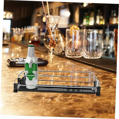 Automatic Pusher Drinks Organizer Dispenser Fridge Soda Can Organizer for Neat Storage Easy Installation Smooth Finish for Pantry and Refrigerator Use
