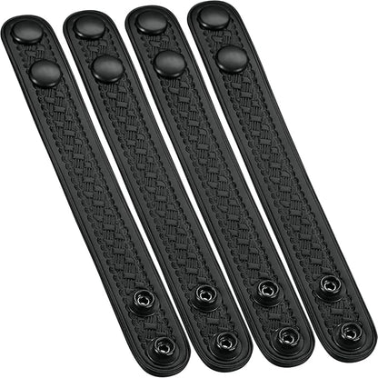 Perfect Fit Shield Wallets Duty Belt Keeper with Double Snap Closure (Pack of 4)