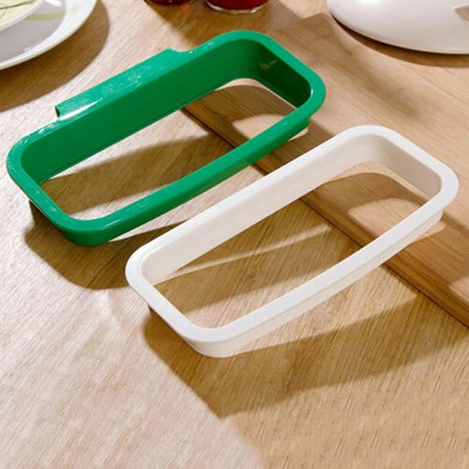Bluelans® Kitchen Cabinet Door Trash Bag Holder Orgnaiser
