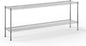 14" Deep x 72" Wide x 27" Height Wire Shelving Kit | 2-Tier | NSF Commercial Storage Rack Unit