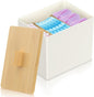 The Flow Box Co.® Period Organizer Kit | Tampon & Pad Organizer Storage Box | Feminine Hygiene Organizer for Bathroom, Dorm, Office & School | Tampon Holder