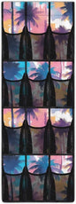 Colorful Coconut Tree Over the Door Shoe Organizer 12 Large Mesh Pockets Foldable Shoe Rack for Door Hanging Shoe Organizer Shoe Holder