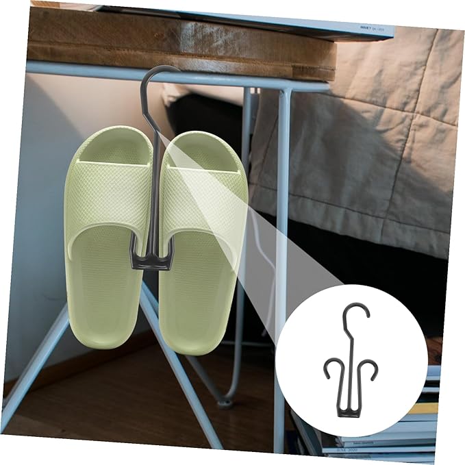 20PCS Plastic Shoe Display Hooks Hanging Shoe Organizer for Closet or Mall Sturdy Hangers for Drying and Storage for Sneakers and Boots