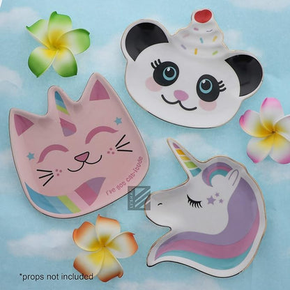 Li'Shay Animal Printed Adorable Trinket Dish - Panda