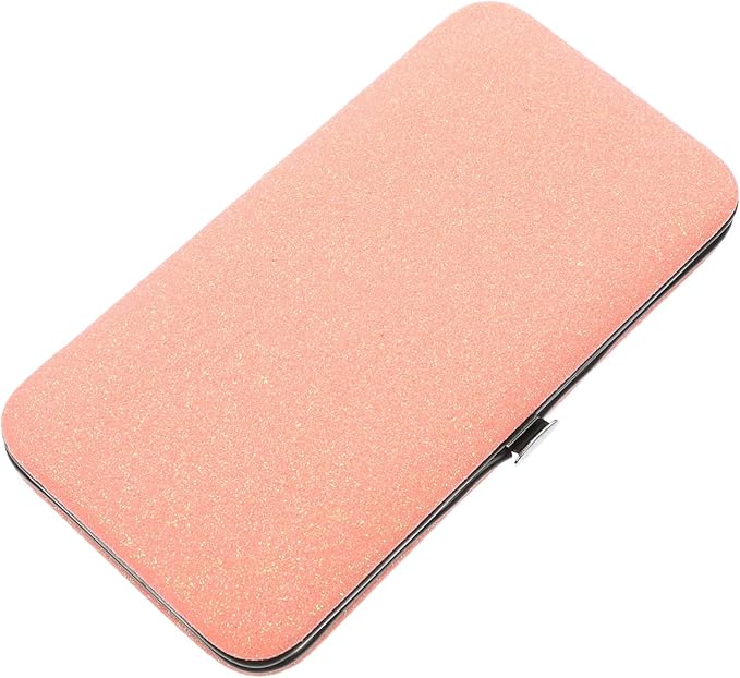 Eyelash Tweezers Case 6.10X3.14X0.59In Portable Magnetic Closure Storage Box Organizer for Eyelash Tweezers and Makeup Accessories
