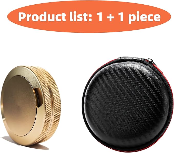 3.5 Upgraded Pouches Can Holder Pouch Container Metal Pouch Tin Portable Exquisite Zipper Case (GOLDEN)