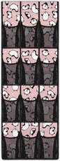 Pink Shoe Organizer Over The Door 12 Pockets Door Hanging Storage for Closet Cute Penguin Wall Hanging Storage for Bathroom Easy to Install Shoe Holder Hanger