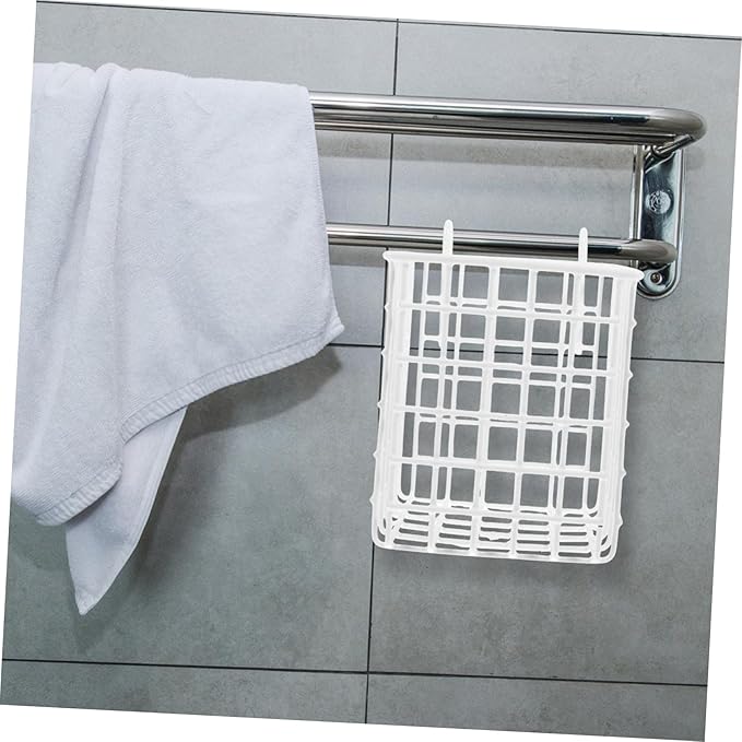 GLEAVI Over Cabinet Hanging Storage Basket Multi Functional Wire Organizer for Kitchen Bathroom Bedroom Resistant Iron Rack for Space Saving Storage
