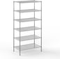 24" Deep x 42" Wide x 86" Height Wire Shelving Kit | 6-Tier | NSF Commercial Storage Rack Unit