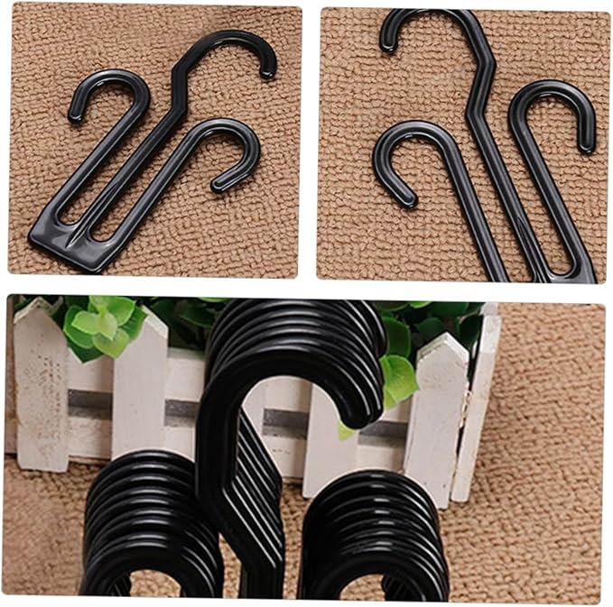 25pcs Shoe Rack for Closet Hanging Decorative Shoe Display Racks Slippers Drying Organizer