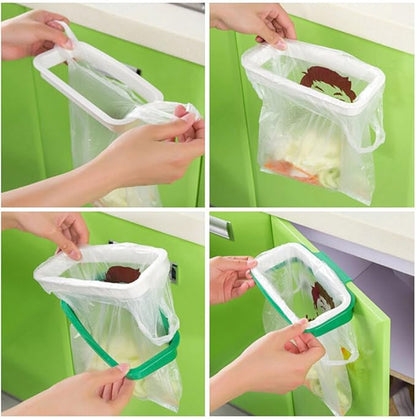 Bluelans® Kitchen Cabinet Door Trash Bag Holder Orgnaiser