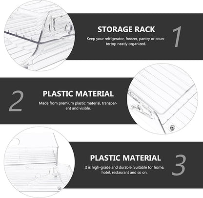 Zerodeko Soda Dispenser Bin Can Organizer for Fridge Beverage Can Storage Space-Saving