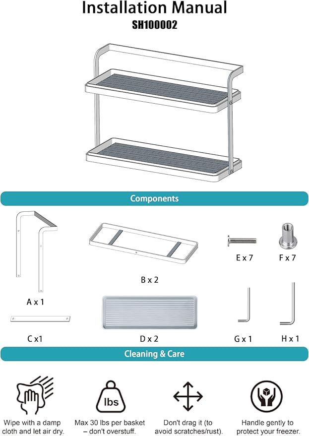 Bathroom Countertop Organizer for Small Spaces, 2-Tier Makeup Shelf with Vanity Tray, Tool-Less Installation Skincare & Perfume Organizer, Non-Slip Design for Dresser（White&Black） (Black)