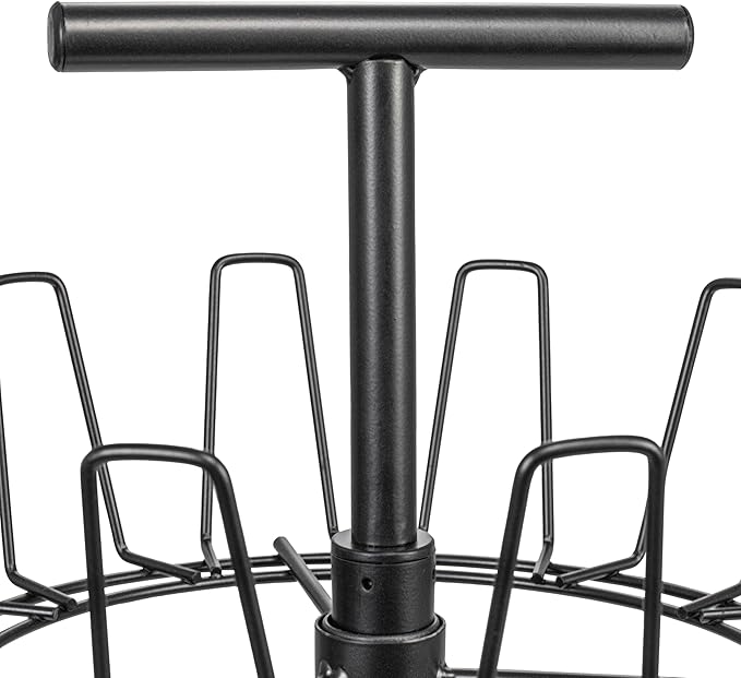 Household Essentials 3-Tier Shoe Storage Tree, Matte Black