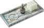 Natural Marble Vanity Tray, Luxury Stone Organizer for Bathroom & Kitchen Counter | Holds Soap Dispenser, Jewelry, Perfume | Non-Resin, Non-Ceramic Décor