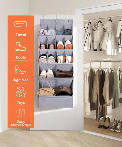 for 1 Pack Over-The-Door-Shoe-Organizers, Hanging Shoe Organizers