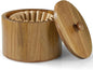 Coffee Filter Holder, Acacia Wood Filter Storage Container for Counter, Coffee Bar Accessories for Home Decor