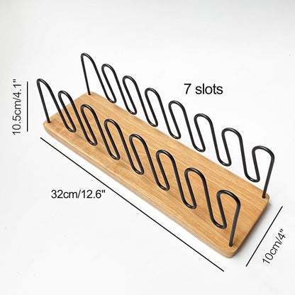 Hat Rack, Display Stand, 7-Cap Storage Organiser for Baseball Caps, Snapbacks, Fits on Tabletop, in Closet, Dressing Room