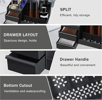Mens Organizer,Cologne Organizer for Men,Perfume Organizer,Cologne Stand,Perfume Stand,Organizador de Perfumes,Bathroom Countertop Storage,Shelf for Bathroom Counter,Easter Gifts for Men
